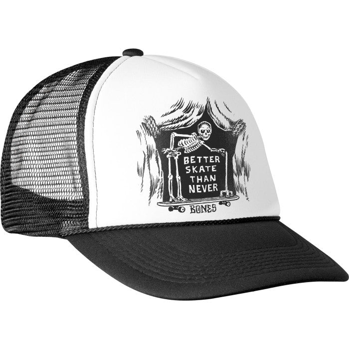 BONES WHEELS TRUCKER HAT