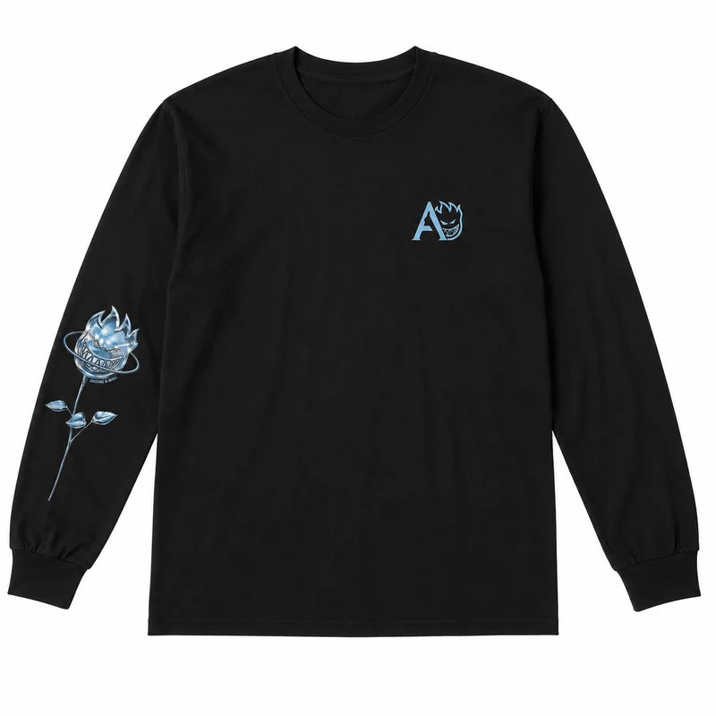 SPITFIRE X APRIL CHARM ROSE LONG SLEEVE TEE