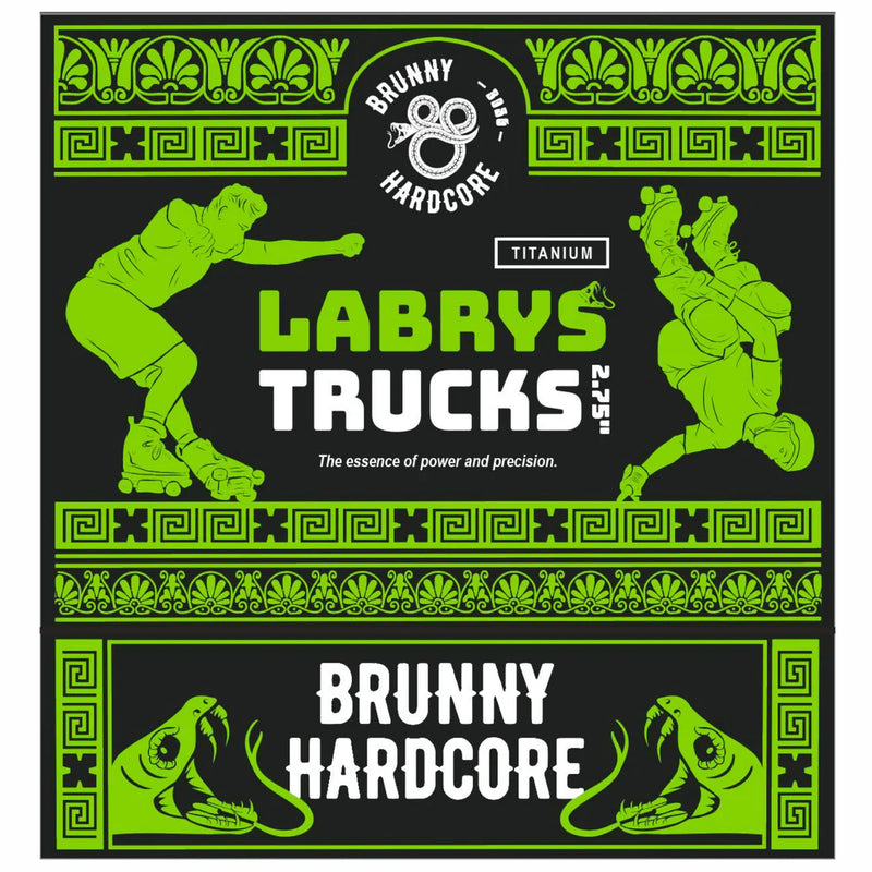 BRUNNY HARDCORE LABRYS TITANIUM TRUCKS