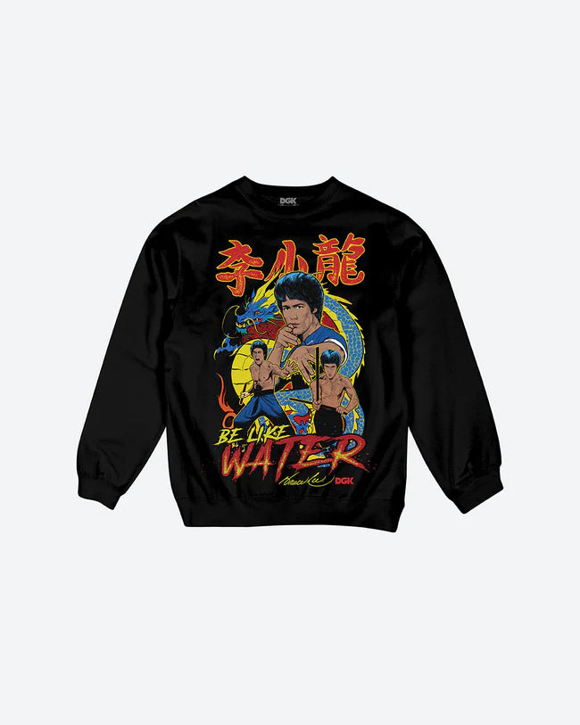 DGK BRUCE LEE FURY CREWNECK FLEECE