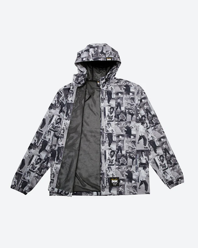 DGK BRUCE LEE COLLAGE WINDBREAKER