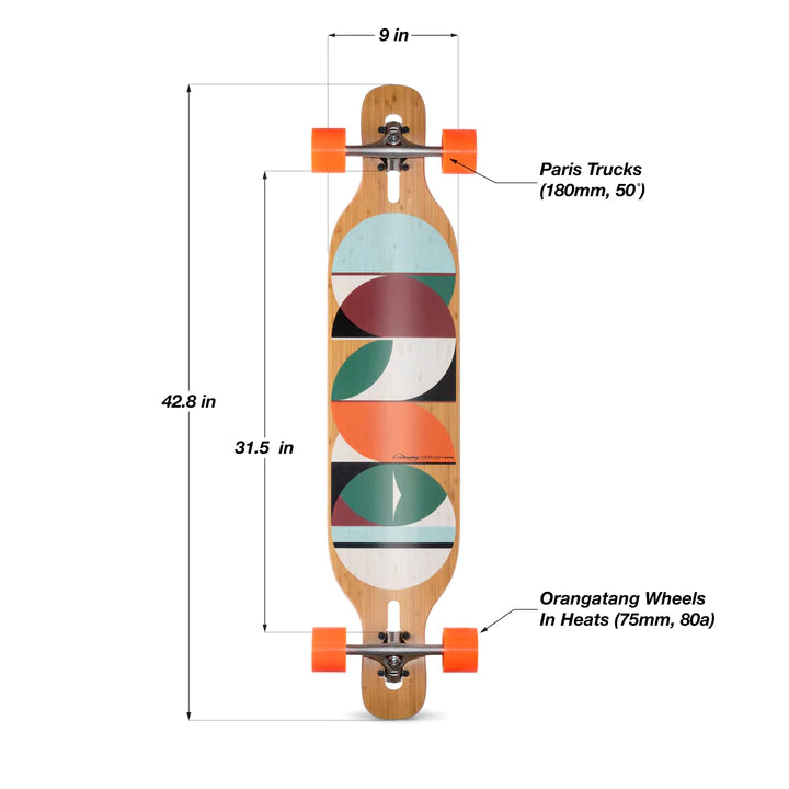 LOADED DERVISH SAMA COMPLETE LONGBOARD