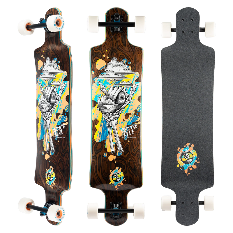 SECTOR 9 FAULT LINE CURL SKATEBOARD