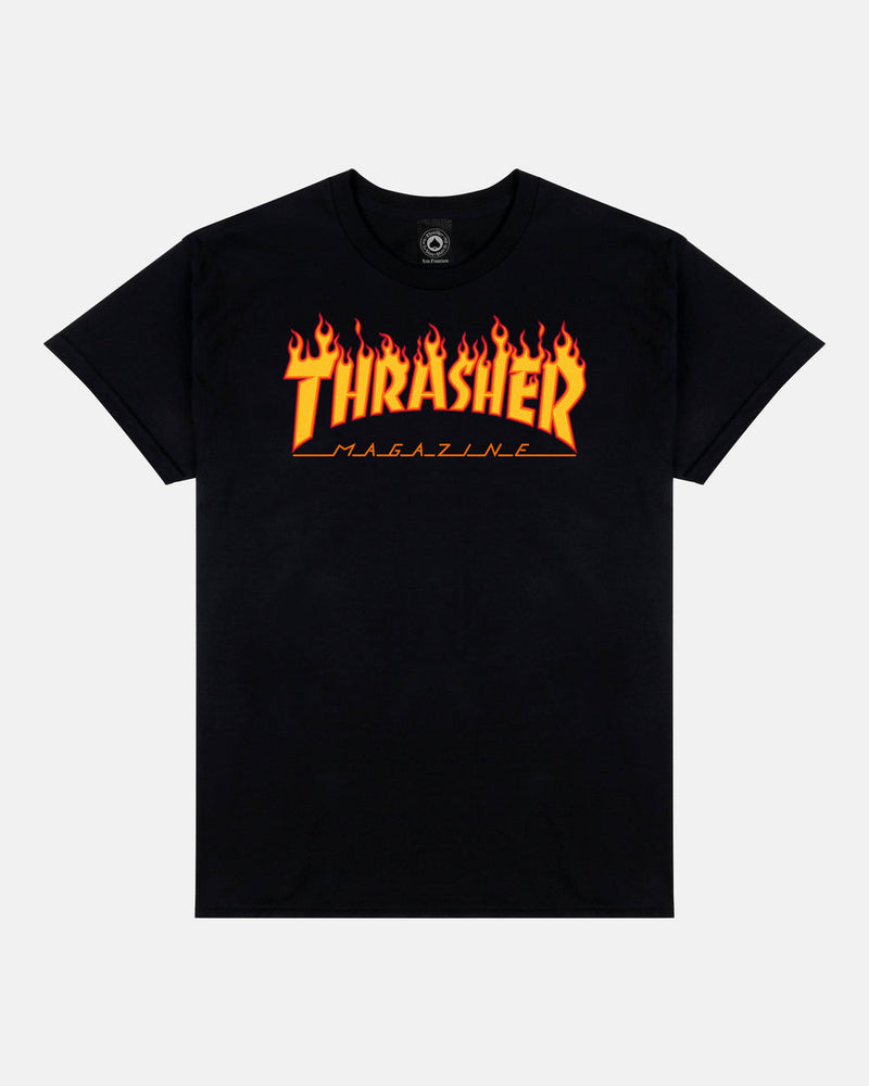 THRASHER FLAME TEE