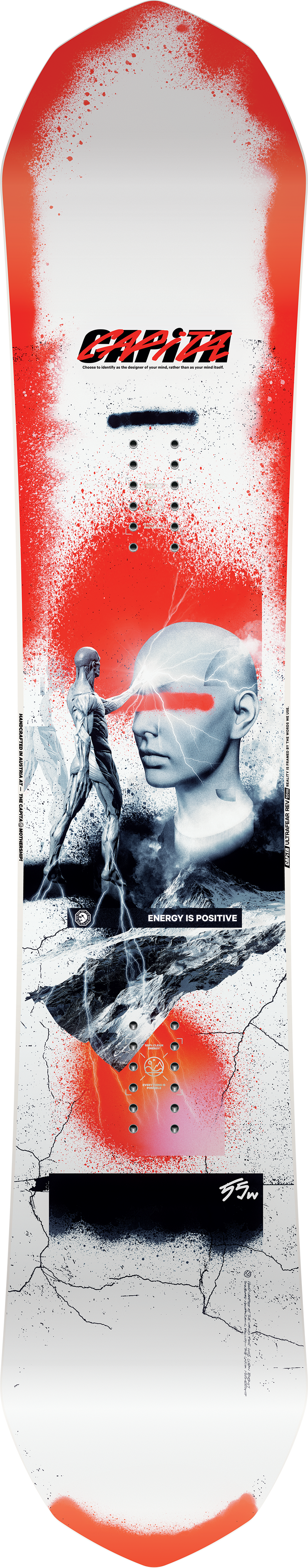 CAPITA ULTRAFEAR REVERSE CAMBER WIDE MEN'S SNOWBOARD(2024)