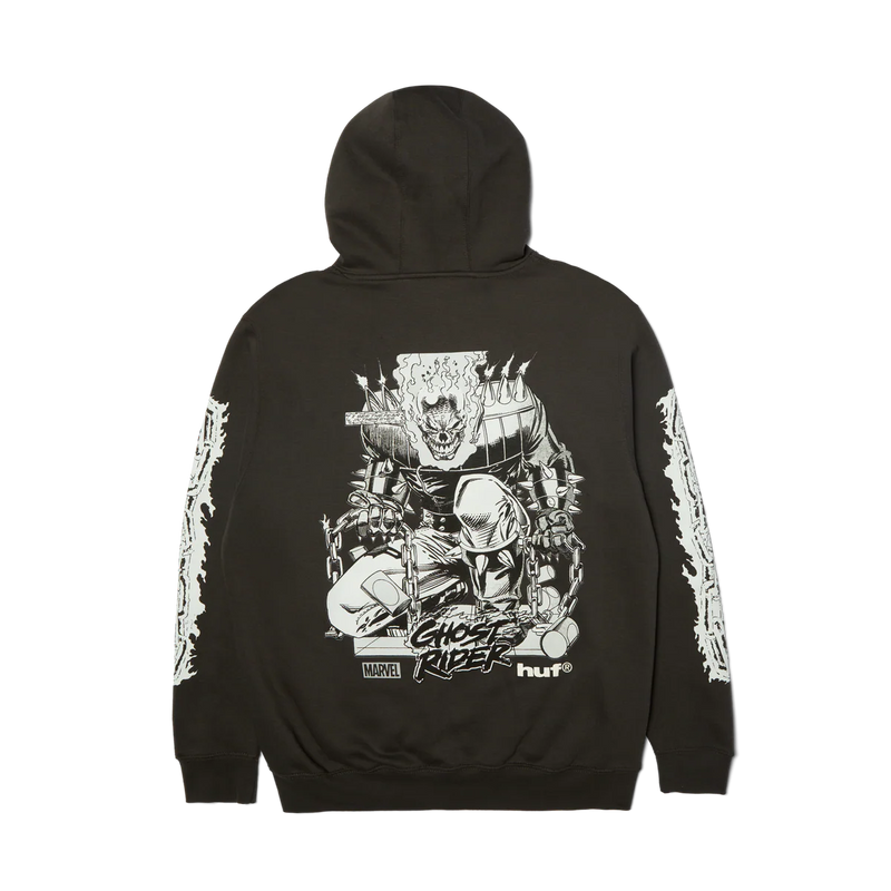 HUF X MARVEL GHOST RIDER HOODIE