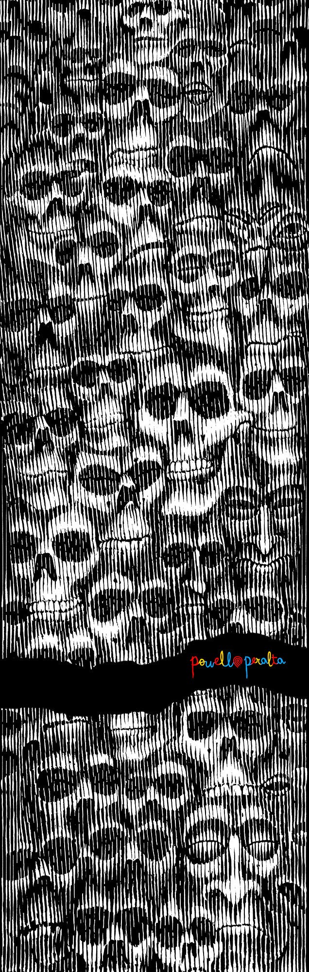 POWELL 10.5" GRIP TAPE SHEET