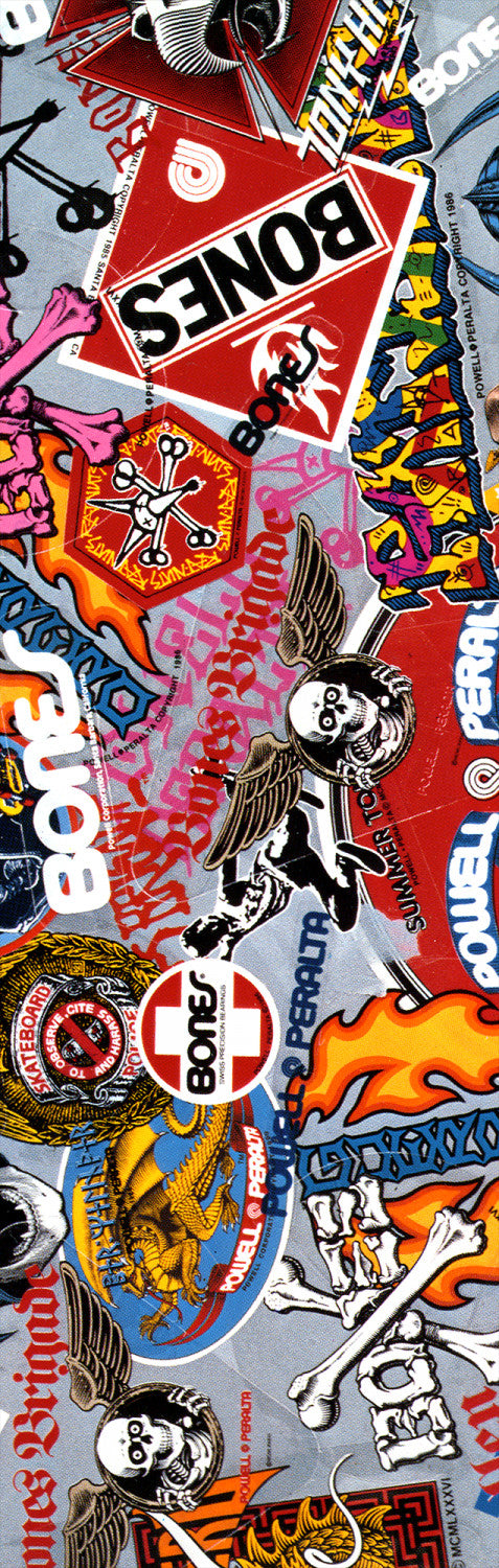 POWELL 10.5" GRIP TAPE SHEET