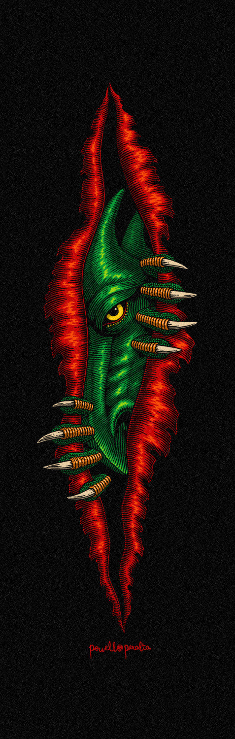 POWELL PERALTA DRAGON PEEKER GRIP TAPE SHEET 10.5