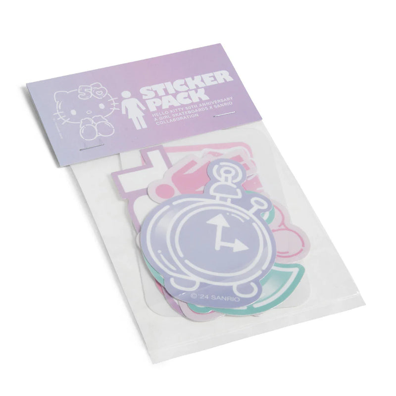 GIRL HELLO KITTY 50TH STICKER PACK
