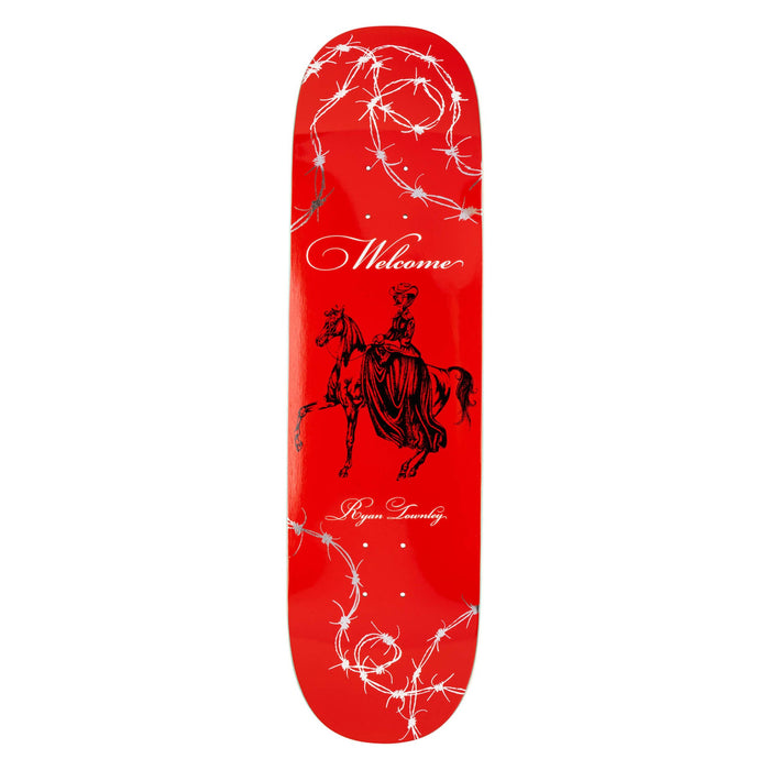 WELCOME COWGIRL ON ENENRA SKATEBOARD DECK