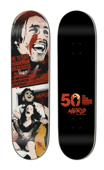 Madrid x TCM Skateboard Deck - Thumbnail 3