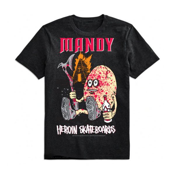 HEROIN SKATEBOARDS MANDY TEE