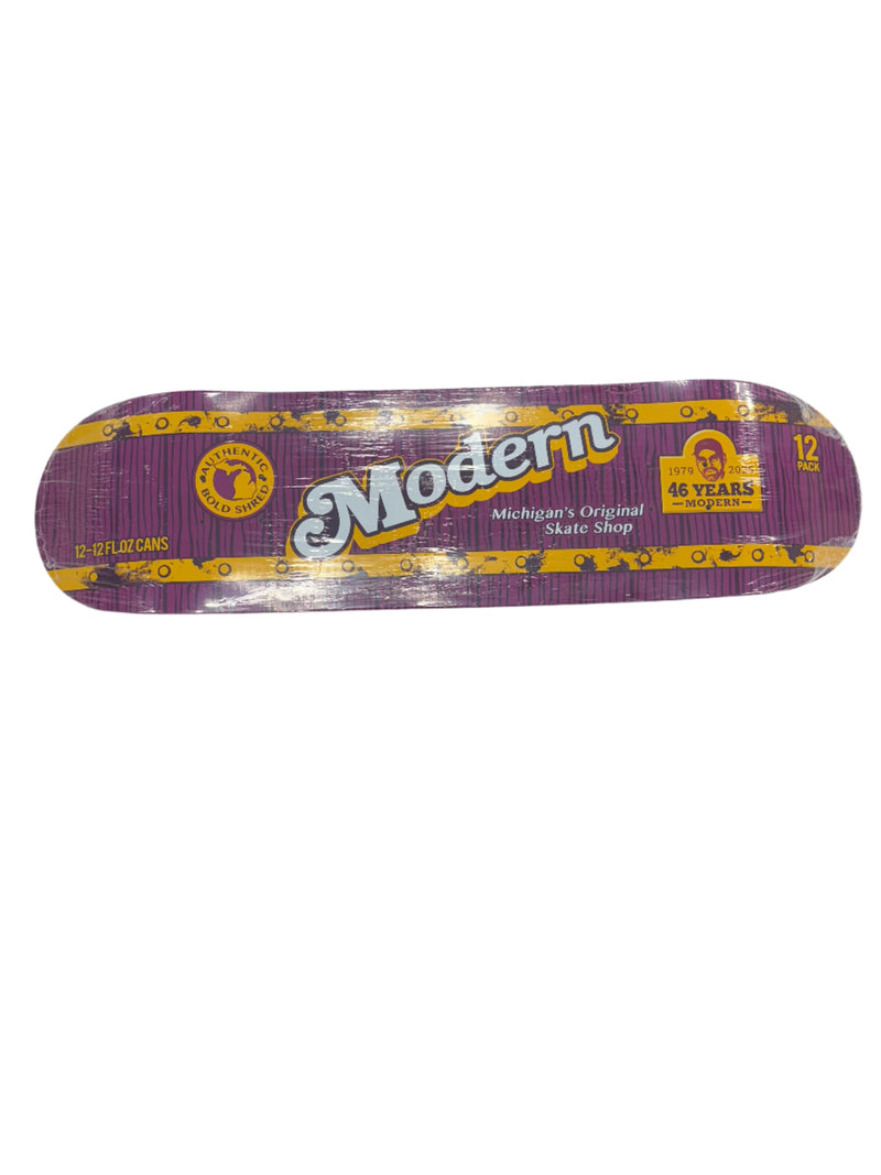 BLACK CHERRY MODERN SKATEBOARD DECK