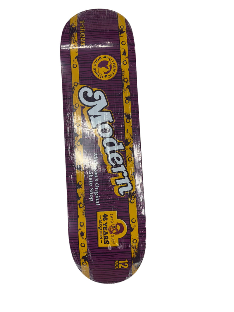 BLACK CHERRY MODERN SKATEBOARD DECK