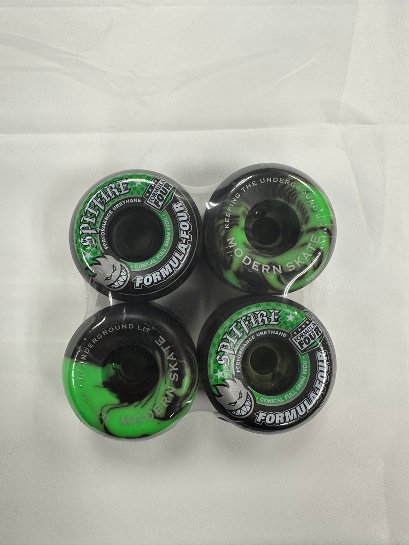 SPITFIRE FORMULA 4 X MODERN SKATE CONICAL FULL SKATEBOARD WHEELS