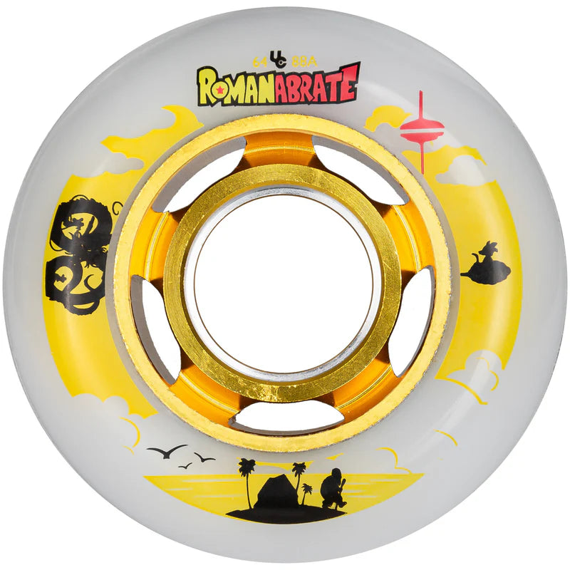 UNDERCOVER ROMAN ABRATE TV AGGRESSIVE INLINE WHEELS(4-PACK)