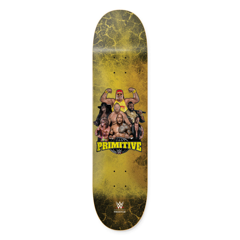 PRIMITIVE MANIA TEAM SKATEBOARD DECK