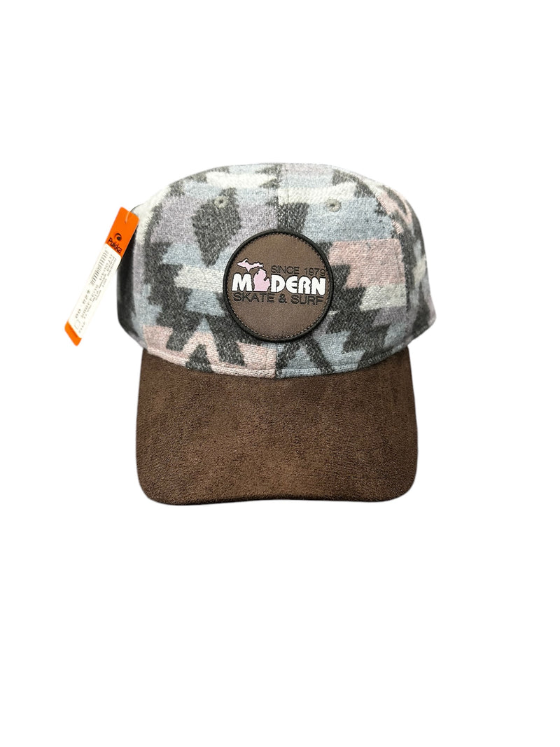 MODERN SKATE & SURF DOT STRAPBACK HAT