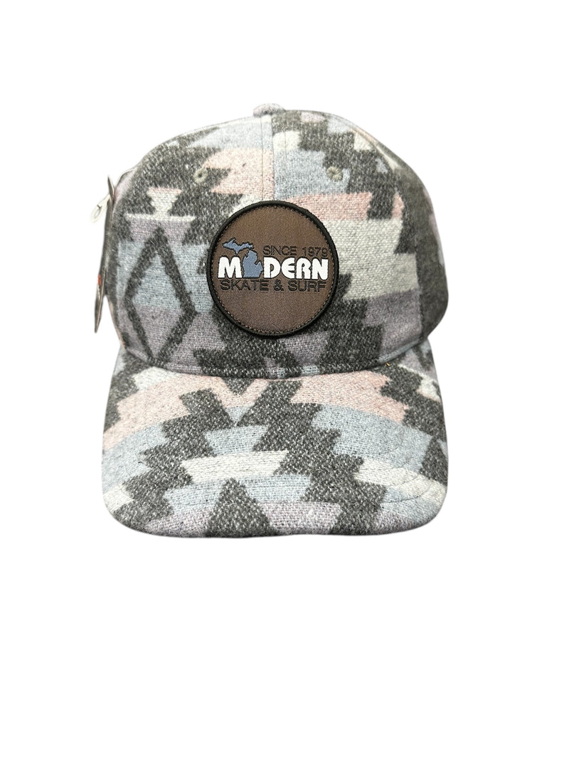 MODERN SKATE & SURF DOT STRAPBACK HAT