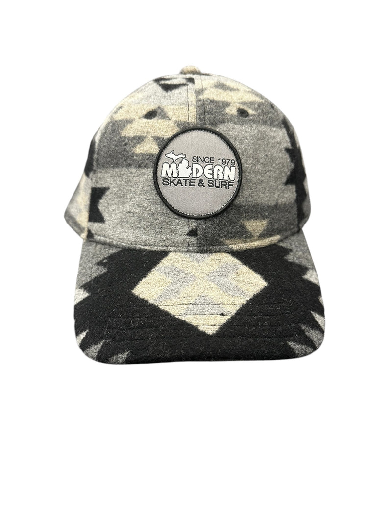 MODERN SKATE & SURF DOT STRAPBACK HAT