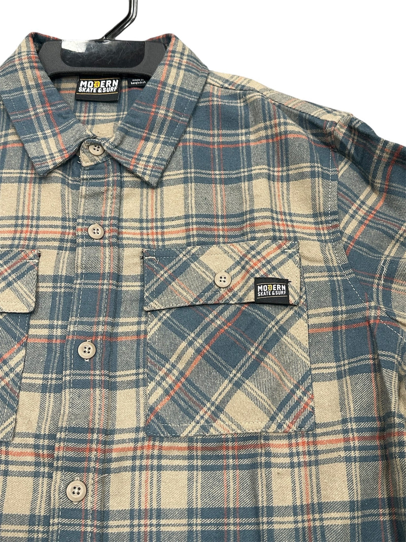 MODERN SKATE & SURF FLANNEL SHIRT
