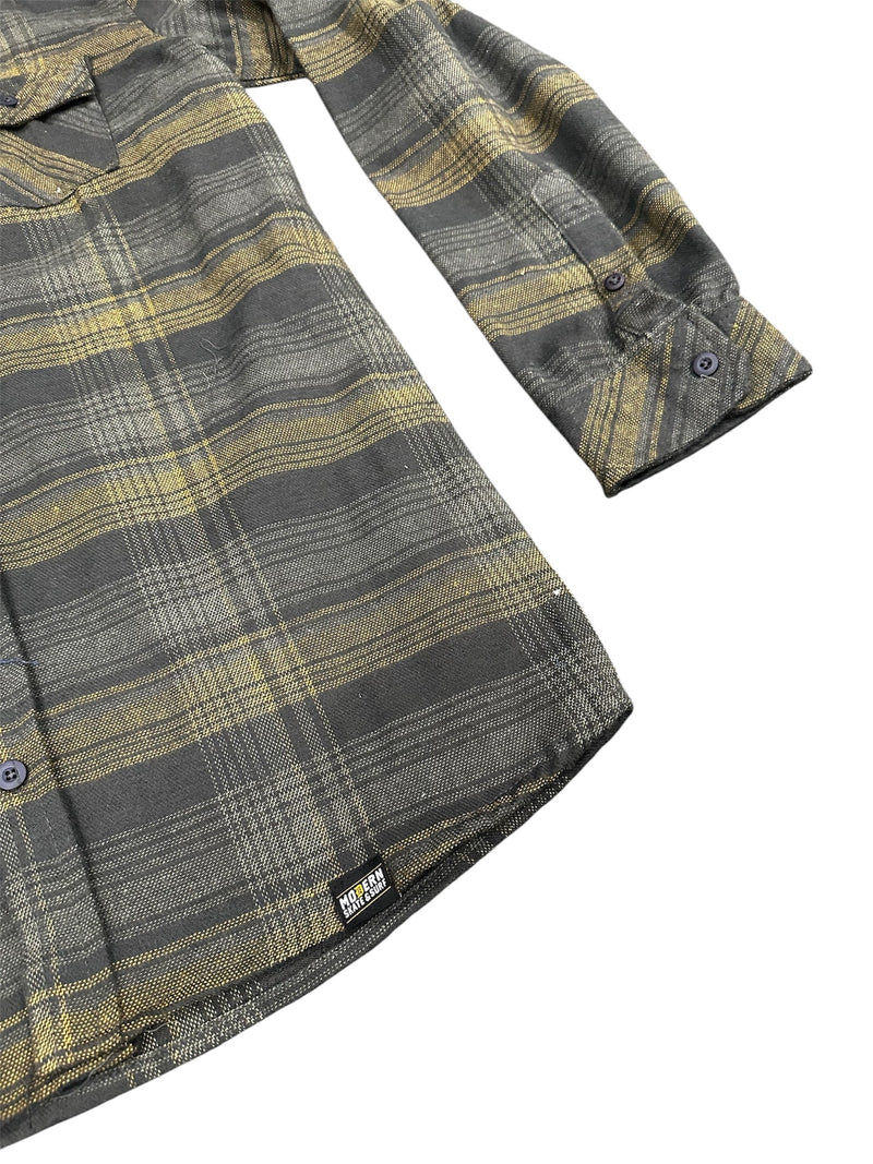 MODERN SKATE & SURF HOODED FLANNEL