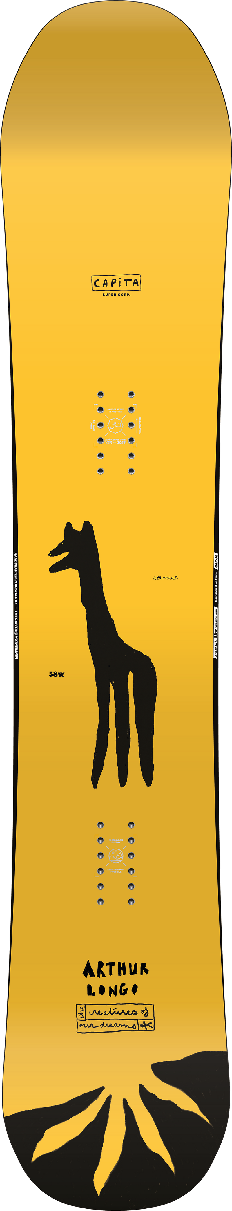 CAPITA AERONAUT WIDE MEN'S SNOWBOARD