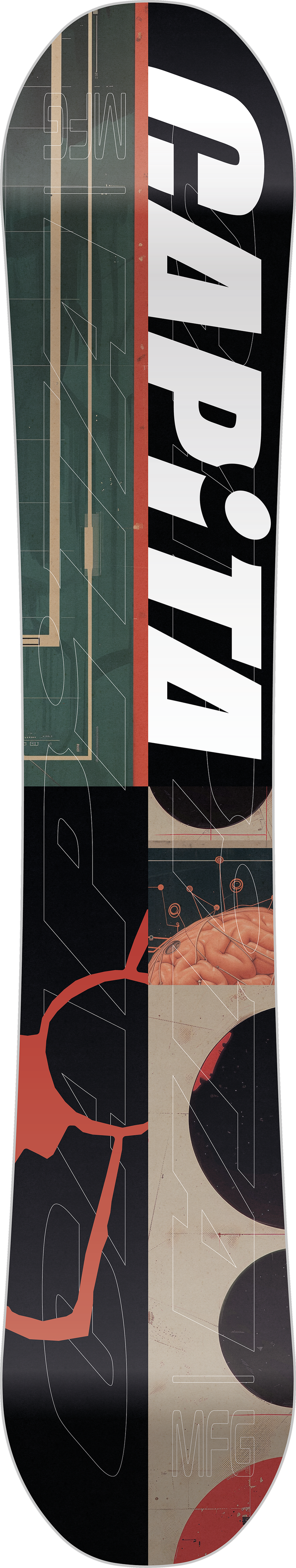 CAPITA OUTERSPACE LIVING WIDE MEN'S SNOWBOARD