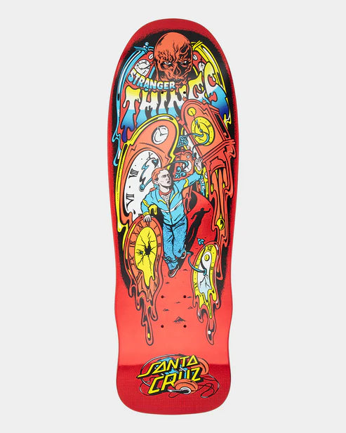 SANTA CRUZ STRANGER THINGS GRABKE MAX MELTING CLOCK DECK