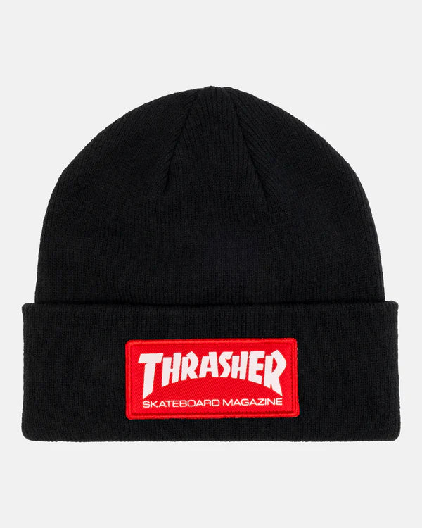 THRASHER SKATE MAG PATCH BEANIE