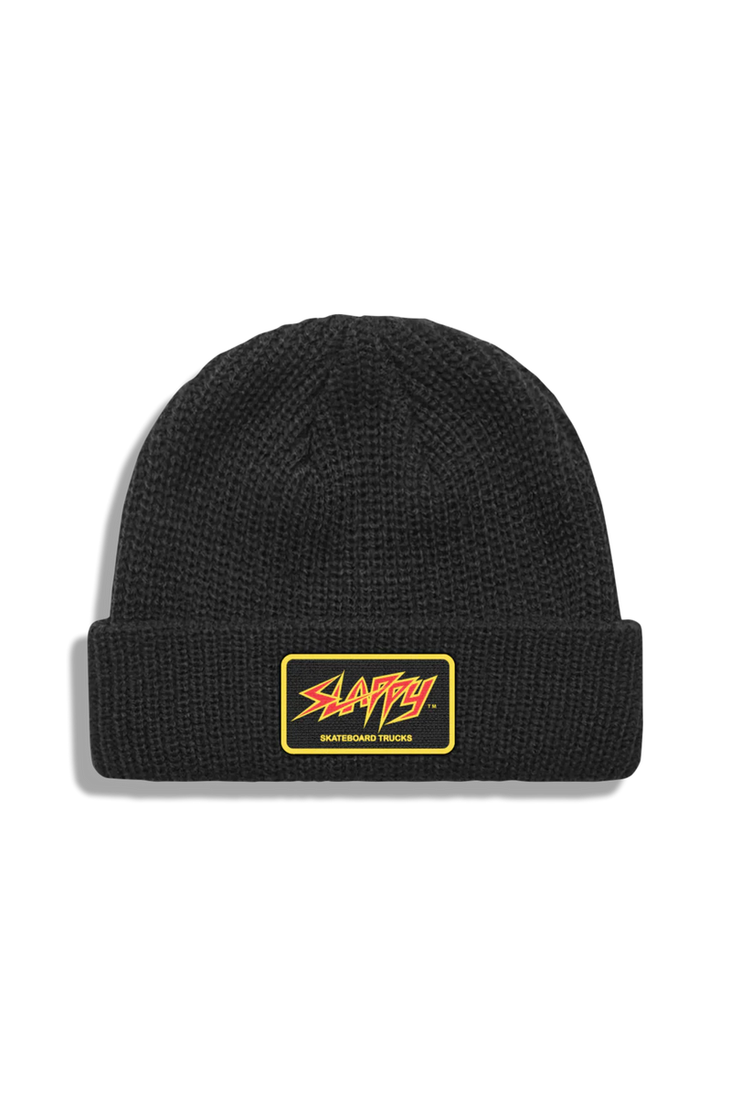 SLAPPY THROWBACK PATCH BEANIE
