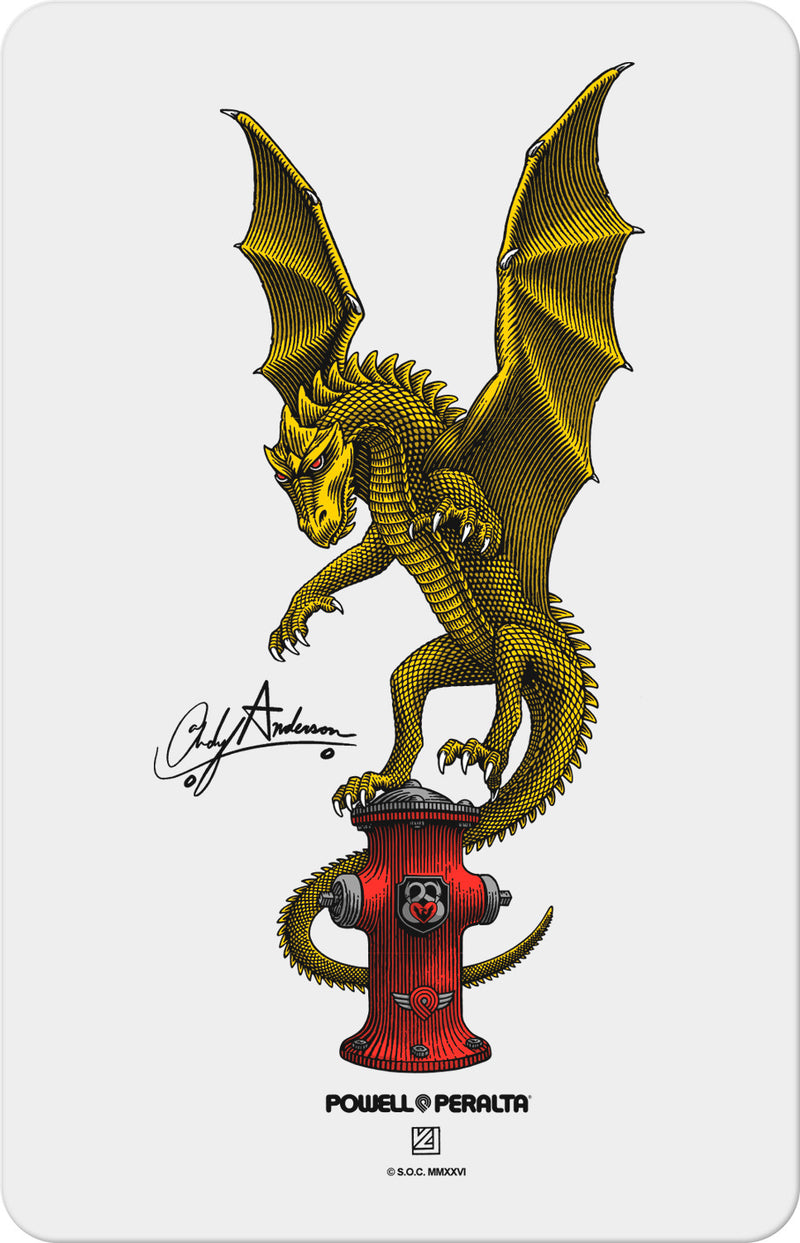 POWELL PERALTA PRO ANDY ANDERSON HYDRANT DRAGON STICKER