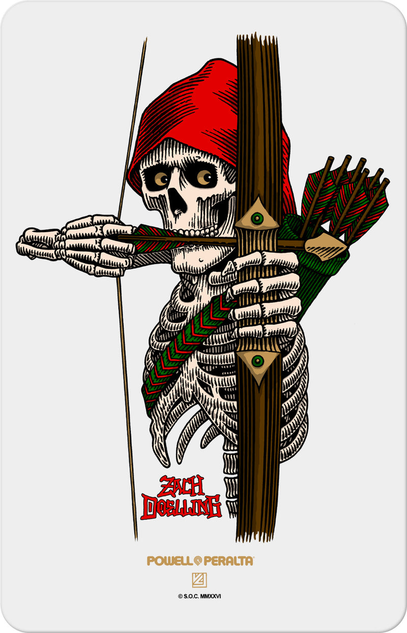 POWELL PERALTA PRO ZACH DOELLING ARCHER STICKER SINGLE