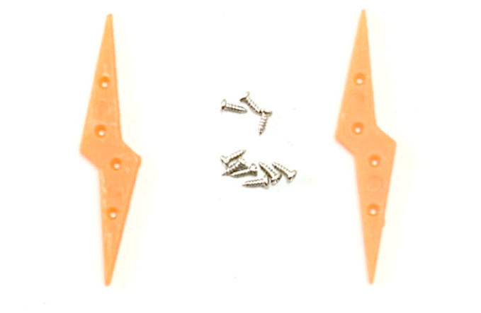 ROSWELL FINGERBOARDS FINGERBOARD BOARD RAILS-LIGHTNING BOLTS