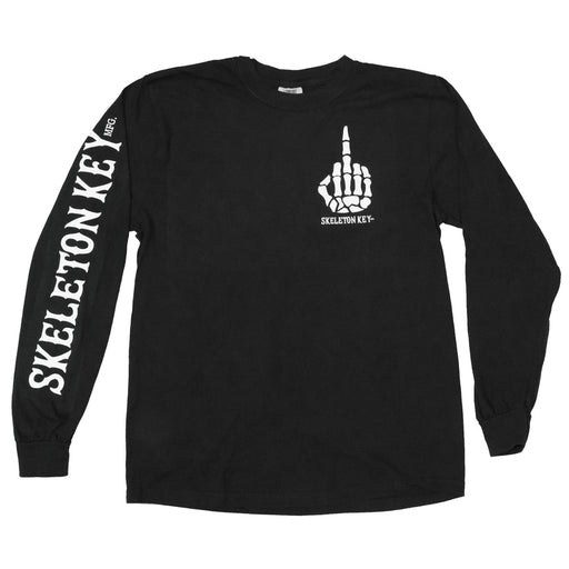SKELETON KEY WITH ALL DUE RESPECT LONG SLEEVE TEE