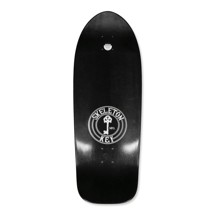 SKELETON KEY WITH ALL DUE RESPECT SKATEBOARD DECK