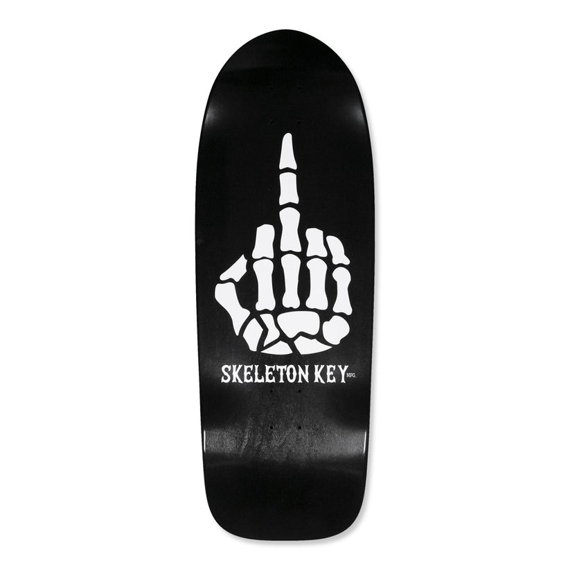 SKELETON KEY WITH ALL DUE RESPECT SKATEBOARD DECK — Modern Skate