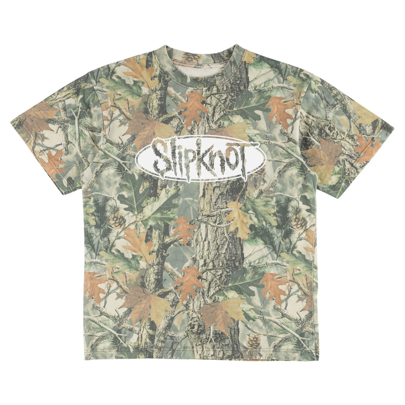 WELCOME SKATEBOARDS OVAL CAMO MEN'S TEE