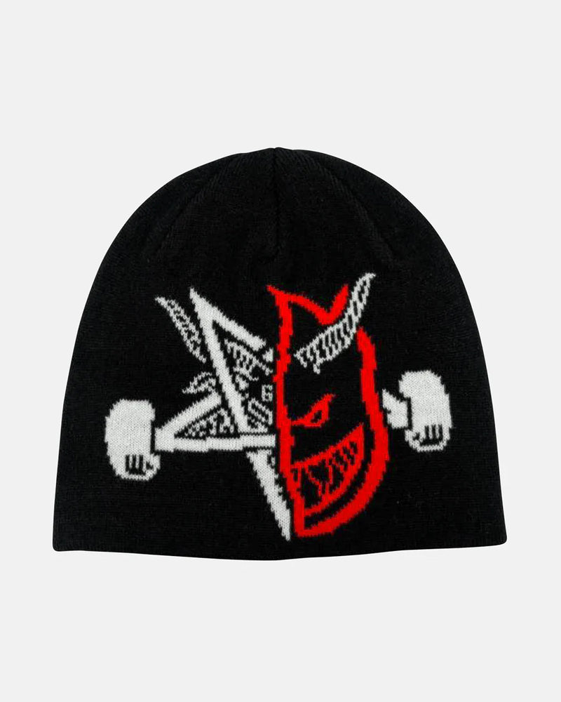 THRASHER THRASH & BURN SKULLY BEANIE