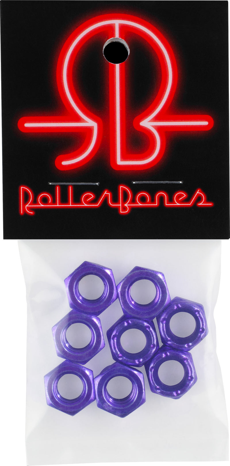 ROLLERBONES AXLE NUTS-8 PACK