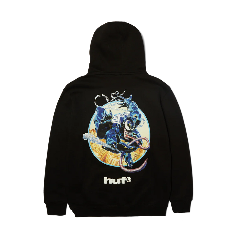 HUF X MARVEL VENOM ZIP HOODIE