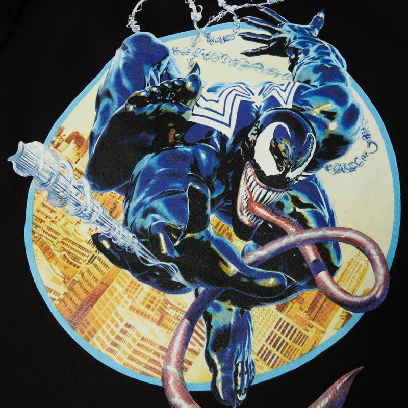 HUF X MARVEL VENOM ZIP HOODIE
