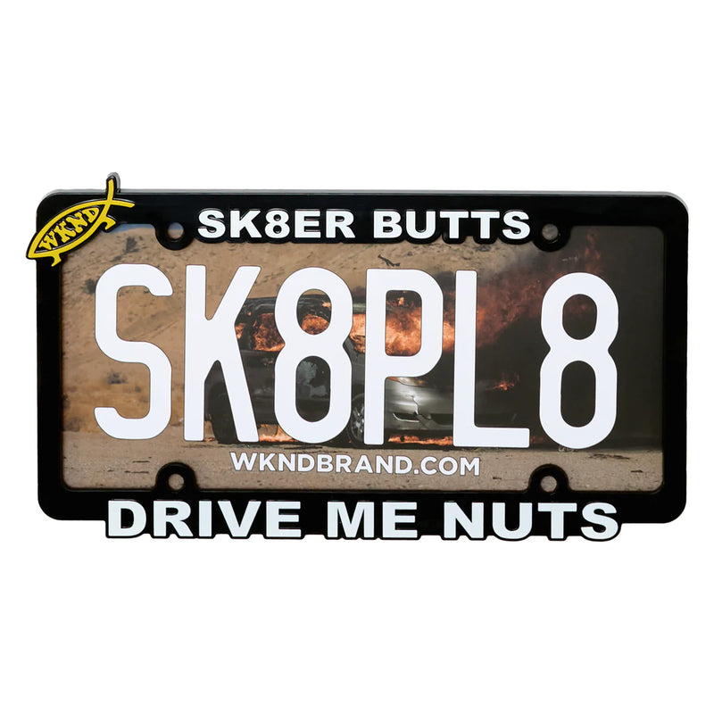 WKND LICENSE PLATE FRAME