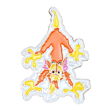 WKND CAT PIN