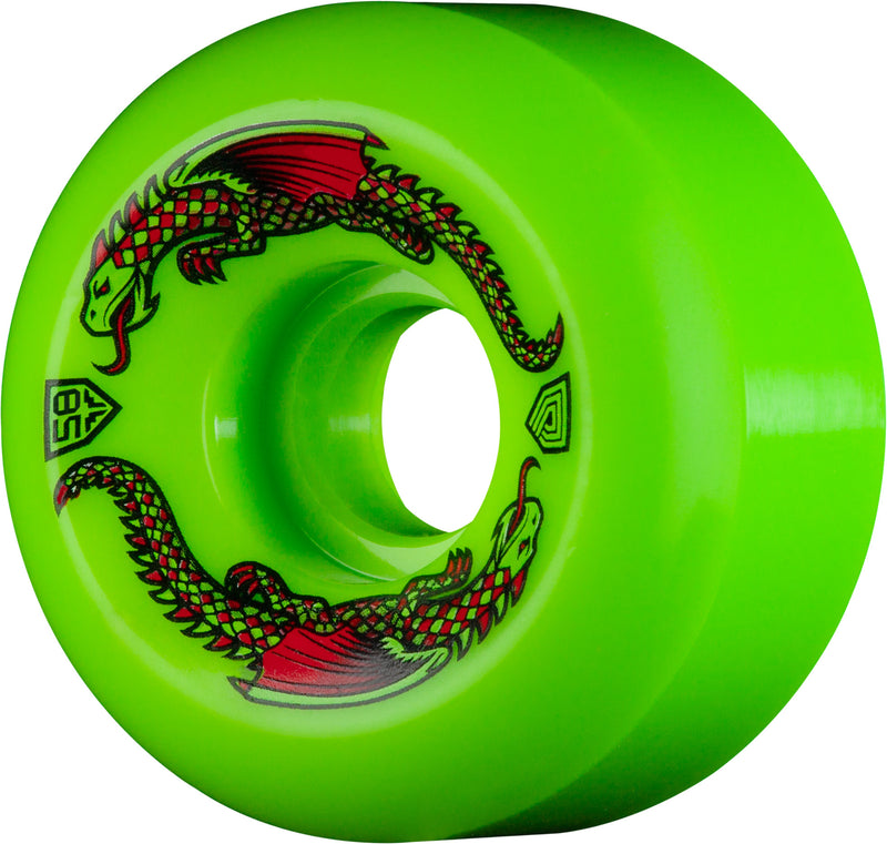 POWELL PERALTA DRAGON FORMULA RAT BONES II SKATEBOARD WHEELS