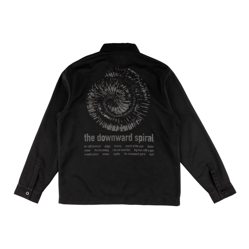 WELCOME SKATEBOARDS RUINER TWILL ZIP LS MENS SHIRT