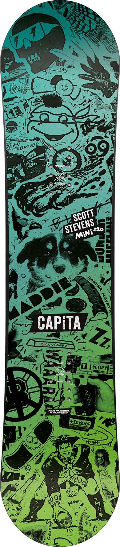 CAPITA SCOTT STEVENS MINI KID'S SNOWBOARD