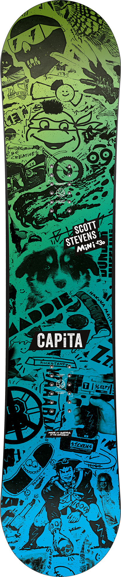 CAPITA SCOTT STEVENS MINI KID'S SNOWBOARD