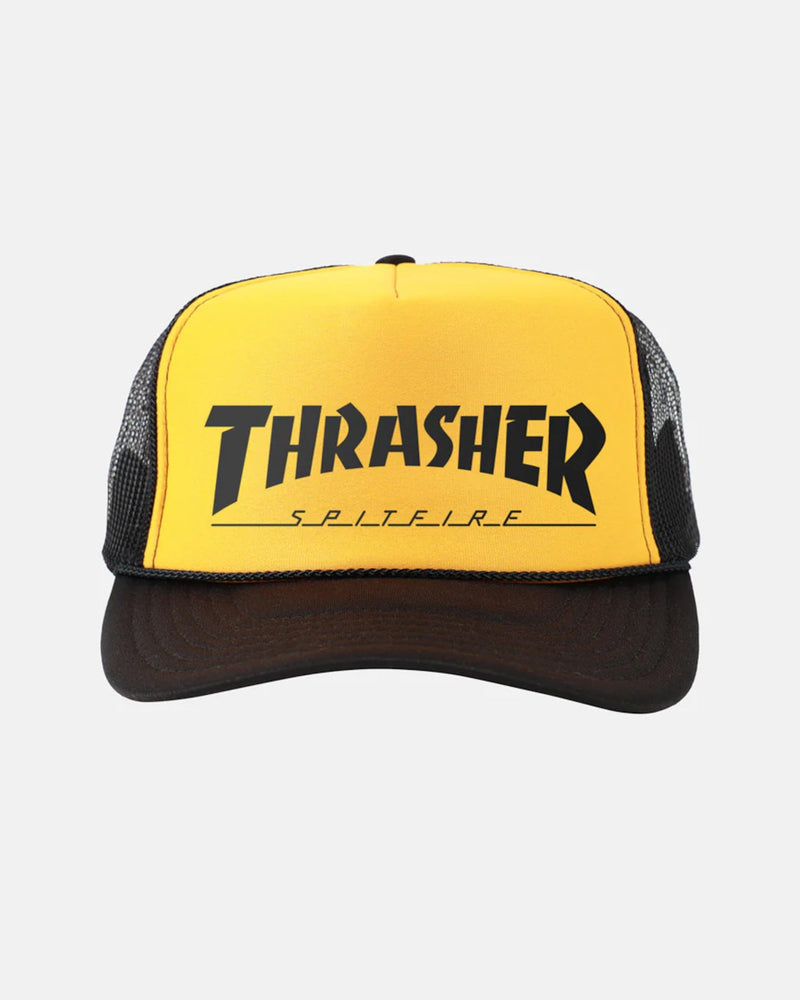 THRASHER X SPITFIRE TRUCKER CAP